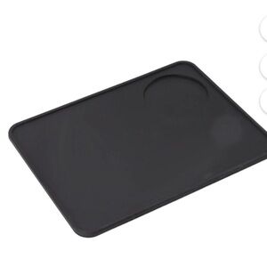 Black Silicone Coffee Tamper Mat